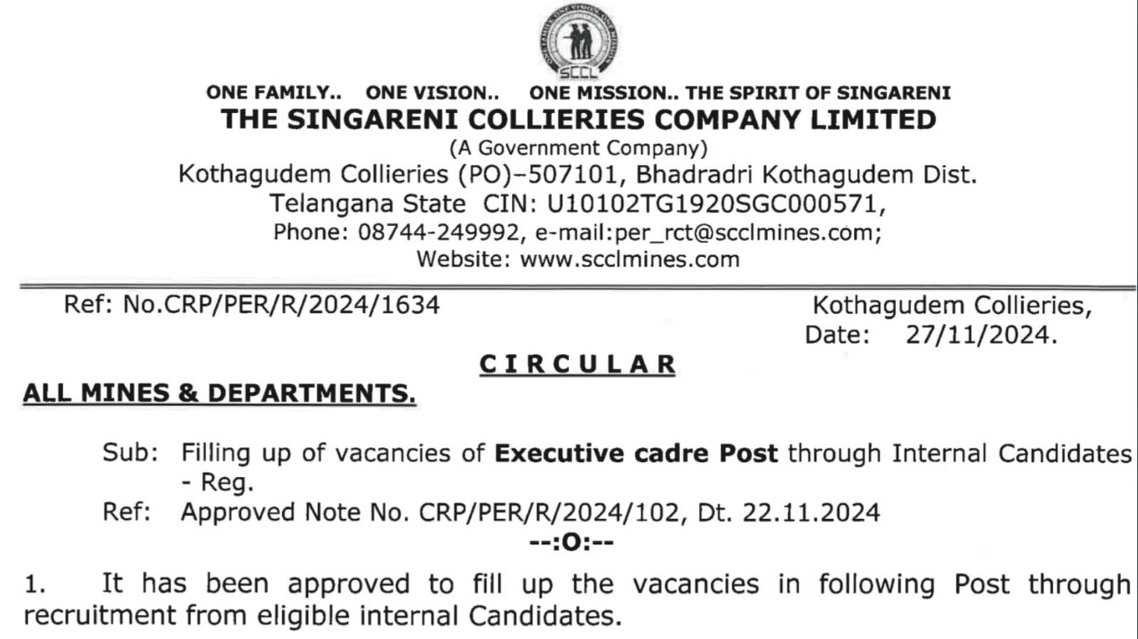 Singareni Jobs : అప్లికేషన్ ఫీజు లేకుండా సింగరేణిలో బంపర్ నోటిఫికేషన్ విడుదల | SCCL Junior Survey Officer Job Recruitment Apply Online Now | Telugu Jobs Point