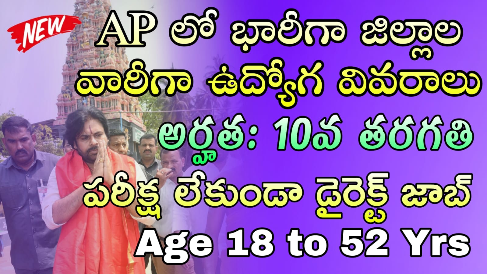 AP Government Jobs 2025 : 10th అర్హతతో రాత పరీక్ష లేకుండా ఆంధ్రప్రదేశ్ లో ఆఫీస్ సబార్డినేట్ ఉద్యోగాలు