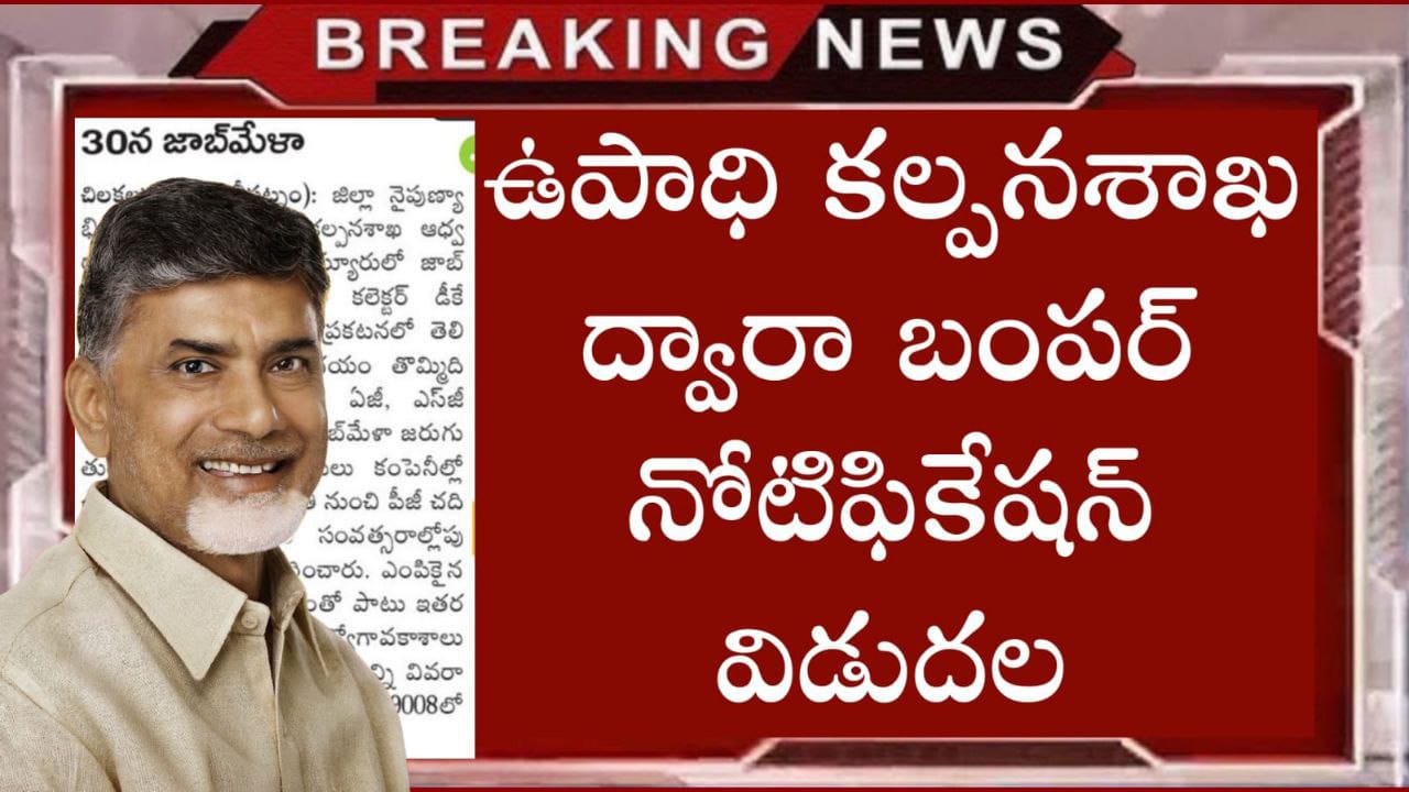 AP Job Mela – నిరుద్యోగ యువత కోసం పెద్ద అవకాశం // అన్ని రకాల అర్హతలు ఉన్న వారి కోసం ఇది ఒక సువర్ణ అవకాశం